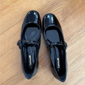 Larroude Mary Jane Flats